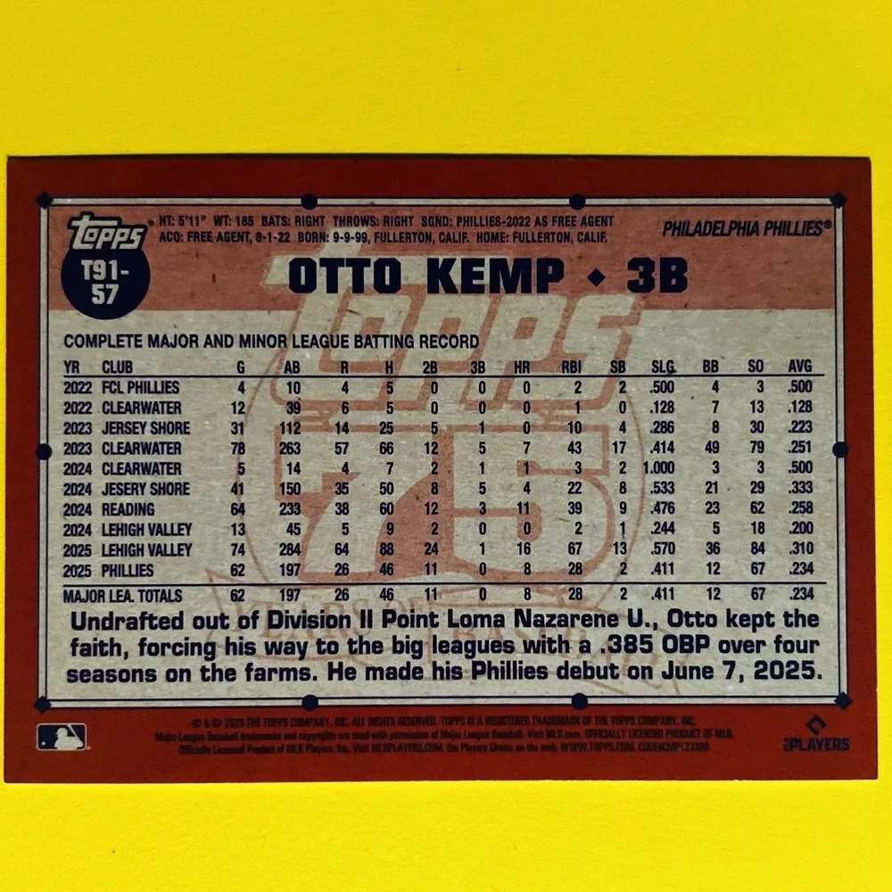N/A 2026 topps